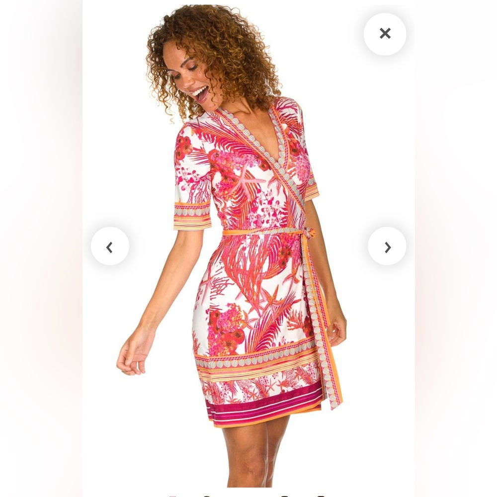 New without tags. Hale Bob wrap dress XS
